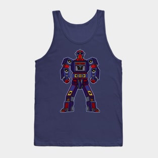 TRANSFORMER ROBOT TAPE PLAYER by Lobo Tomy Tank Top